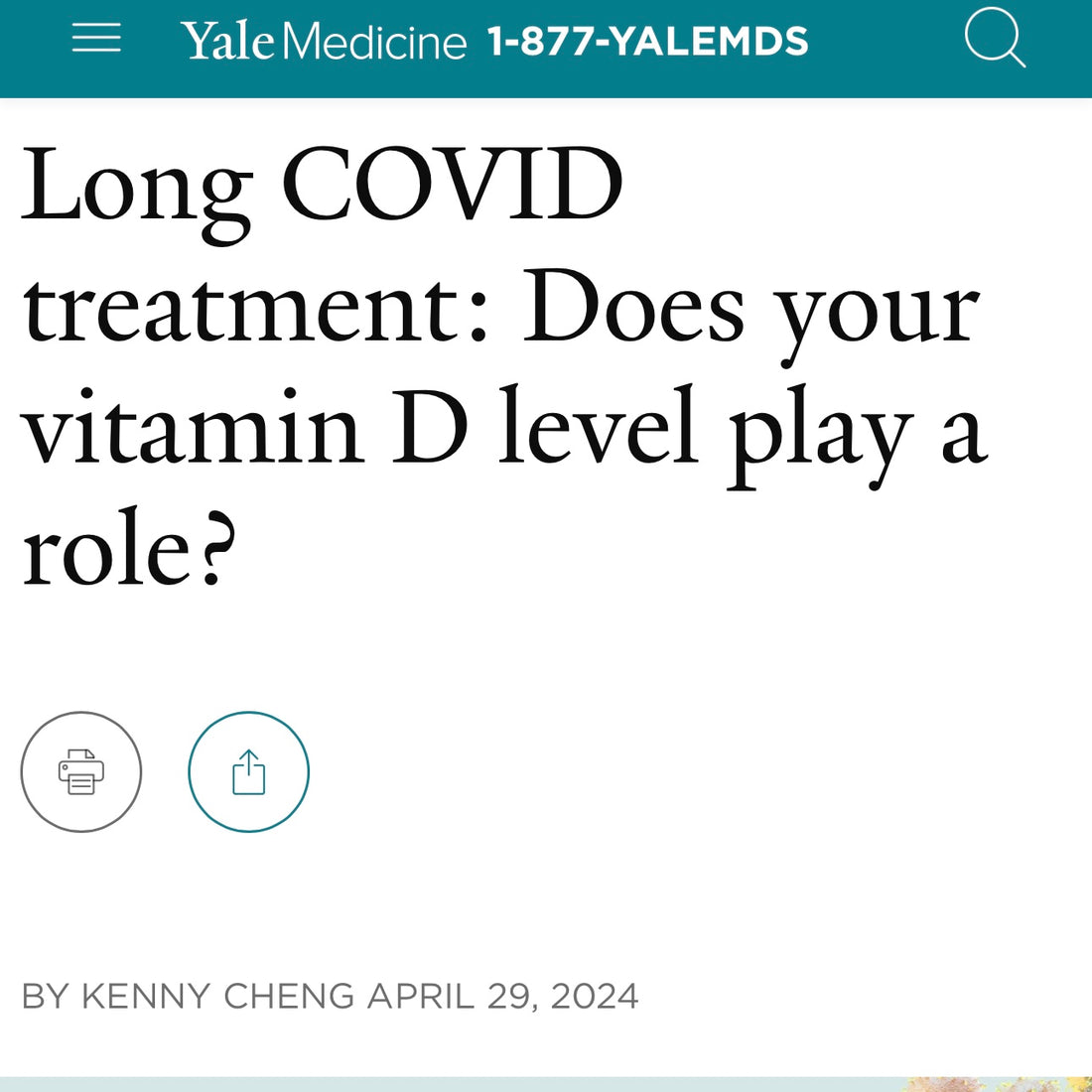 Shedding Light on Vitamin D: A Potential Player in COVID-19 and Long COVID