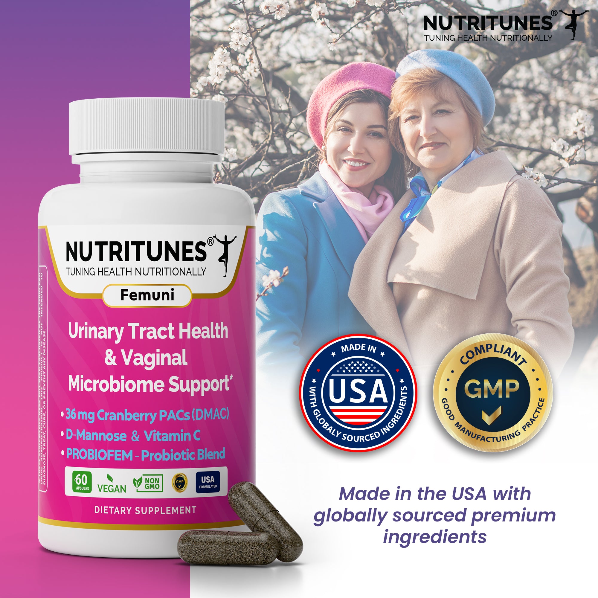 Femuni UTH – Urinary Tract Health Multi-Action Support