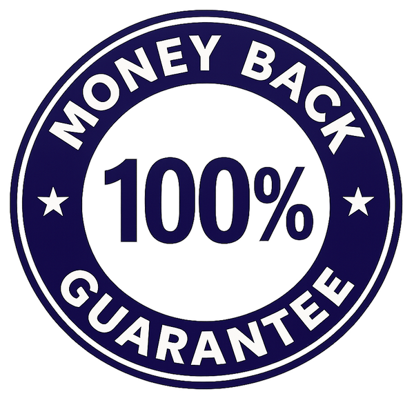 100% Money-Back Guarantee