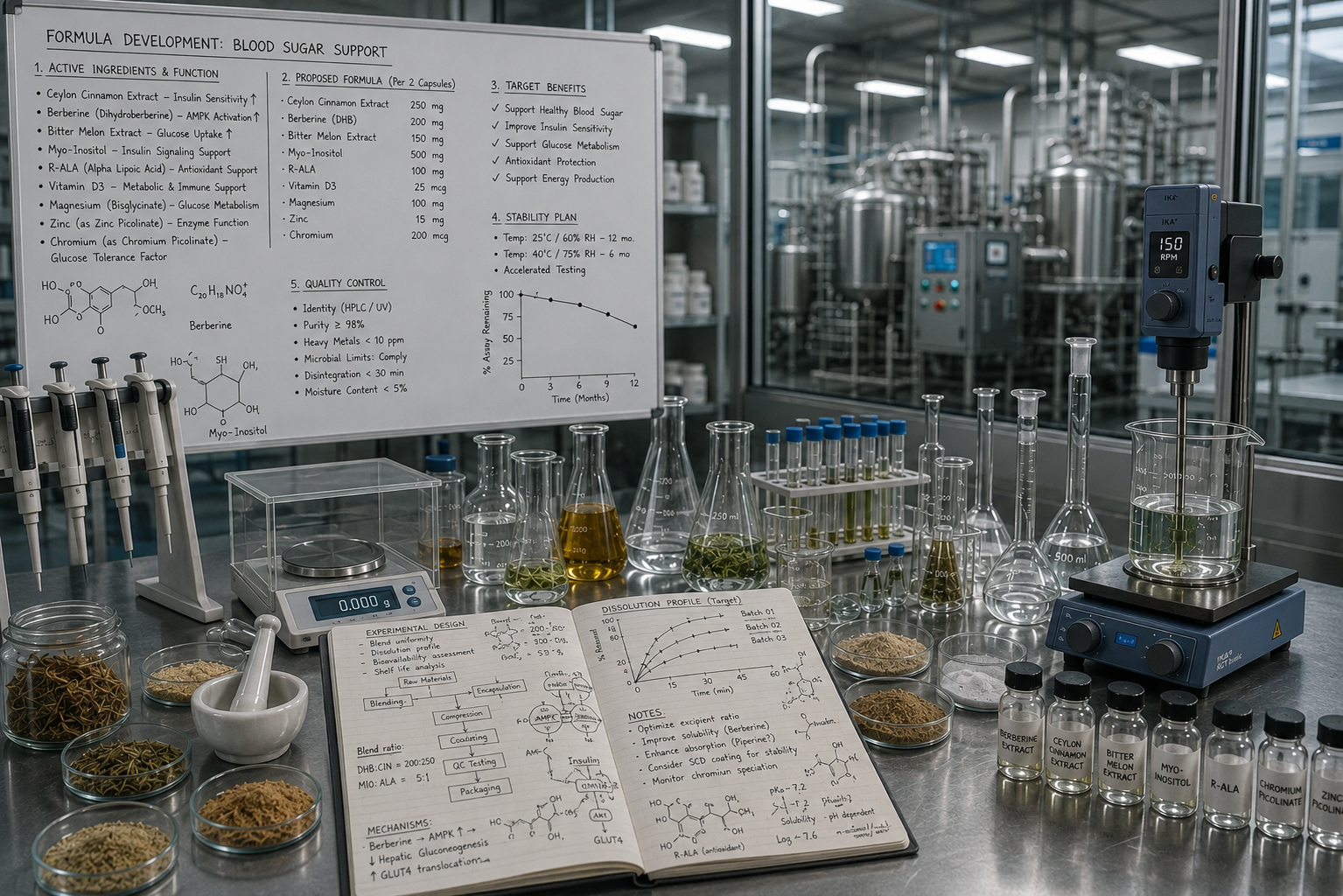 Lab formulation development