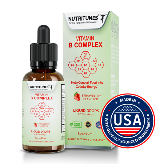 Liquid Vitamin B Complex – High-Potency and complete     B-Vitamin Drops for Energy, Metabolism, and Immune Support.